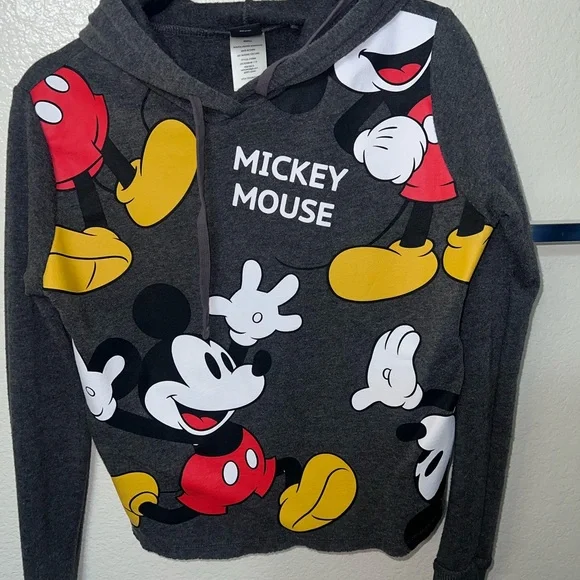 Mickey Mouse Gray Hoodie - Picture 2 of 5